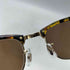 レイバン Ray-Ban B&L USA Square Clubmaster Sunglasses スクエア クラブマスター サングラス イエロー トータス メンズ