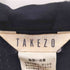 80-90S TAKEZO ストライプ ステッチ 開襟 オープンカラー レーヨン L/S シャツ メンズ