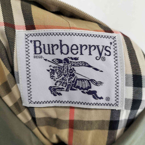 バーバリーズ BURBERRYS 裏地ノヴァチェックステンカラーコート 玉虫 レディース