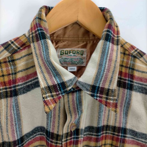 GQFORD チェックネルシャツ メンズ JPN:L