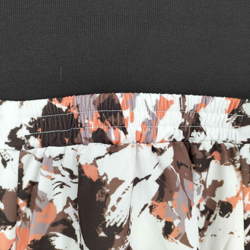 クードシャンス COUP DE CHANCE 花柄生地コンビのニットワンピース レディース 36/S