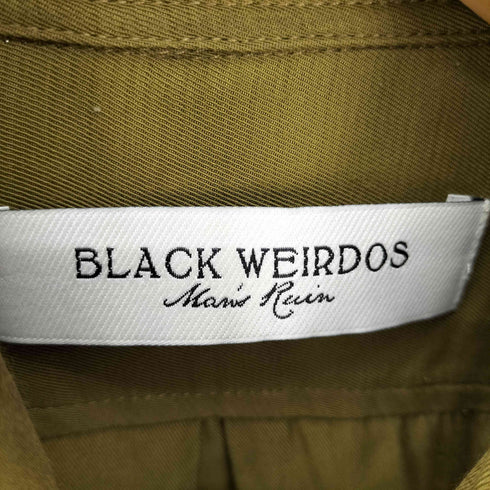 ブラックウィドゥ BLACK WEIRDOS 16SS Adam Rayon Shirts アダム レーヨン シャツ 背面 刺繍 メンズ JPN:M
