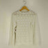 コムデギャルソンコムデギャルソン COMME des GARCONS COMME des GARCONS コットンナイロン 花柄 レース ロングスリーブTシャツ レディース JPN:S