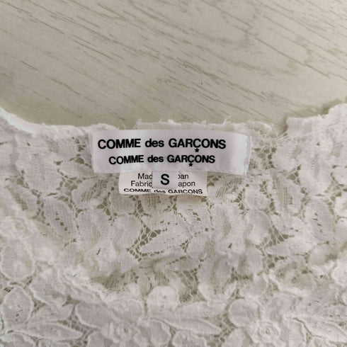 コムデギャルソンコムデギャルソン COMME des GARCONS COMME des GARCONS コットンナイロン 花柄 レース ロングスリーブTシャツ レディース JPN:S