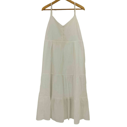 ユニクロ UNIQLO クリンクルコットンキャミソールワンピース レディース JPN:XL