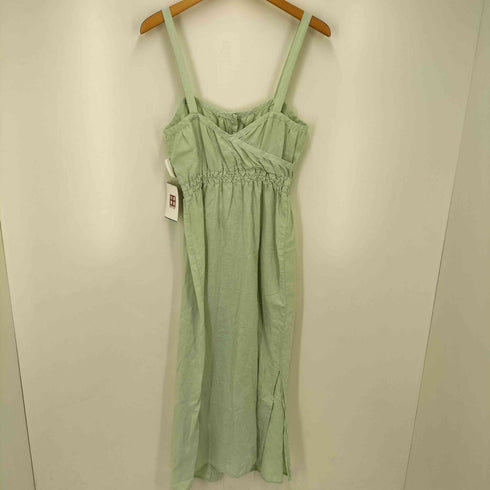 ザラ ZARA ギャザー ノースリーブ ワンピース レディース import:S