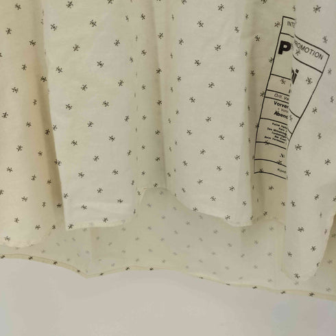 アンダーカバーイズム UNDERCOVERISM 12SS openstrings期 LOOK 15-16 カットオフ 総柄 ノーカラー プルオーバー グランパシャツ メンズ JPN:2