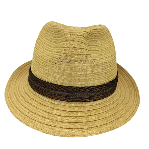 ノックスニューヨーク KNOX NEW YORK 天然草素材 中折れハット メンズ LL