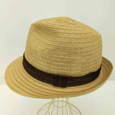 ノックスニューヨーク KNOX NEW YORK 天然草素材 中折れハット メンズ LL