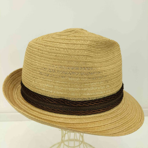 ノックスニューヨーク KNOX NEW YORK 天然草素材 中折れハット メンズ LL