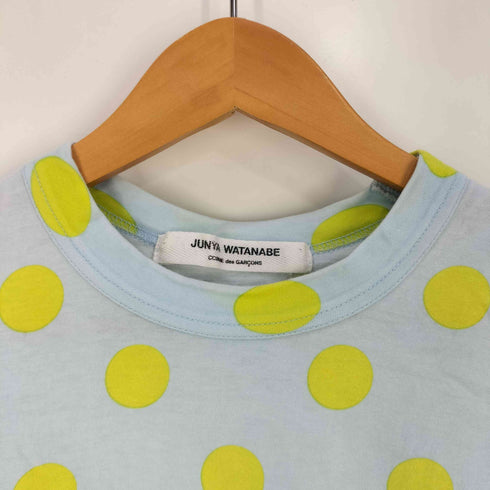 ジュンヤワタナベコムデギャルソン JUNYA WATANABE COMME des GARCONS ドット柄 クルーネック Tシャツ レディース