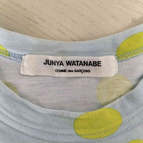 ジュンヤワタナベコムデギャルソン JUNYA WATANABE COMME des GARCONS ドット柄 クルーネック Tシャツ レディース