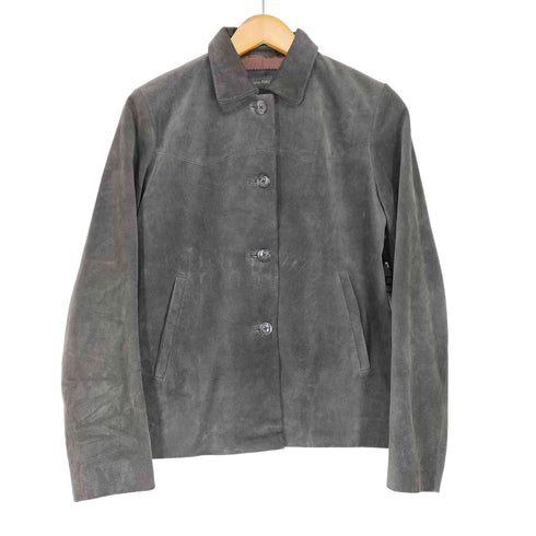 バナナリパブリック BANANA REPUBLIC 90~00S スウェードレザージャケット レディース XS