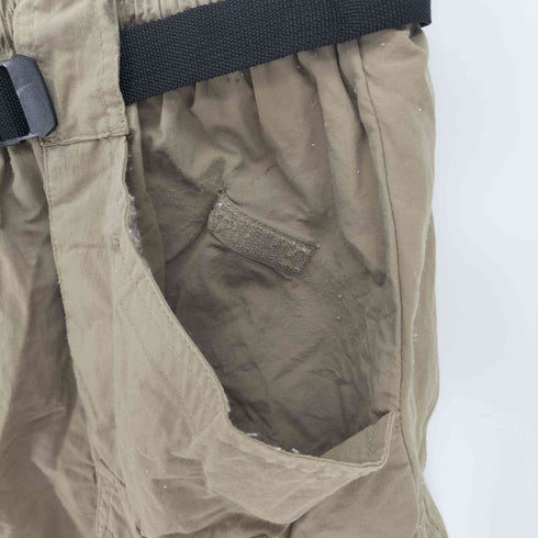 エディーバウアー Eddie Bauer 90-00S 白タグ 裏地j メッシュ Dカン マチポケット ナイロン ショート パンツ クライミング パンツ メンズ M