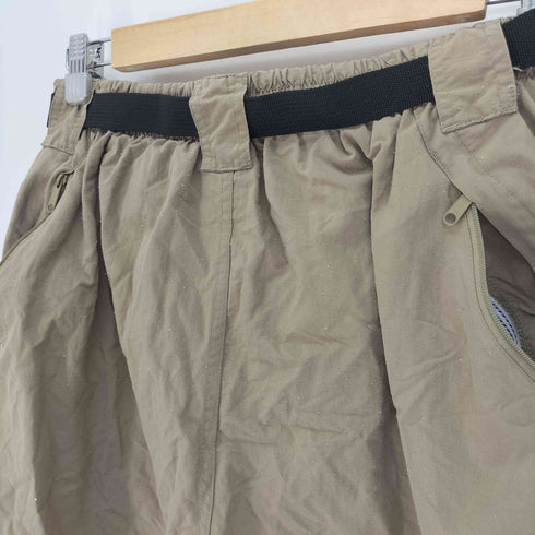 エディーバウアー Eddie Bauer 90-00S 白タグ 裏地j メッシュ Dカン マチポケット ナイロン ショート パンツ クライミング パンツ メンズ M