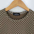 トリココムデギャルソン tricot COMME des GARCONS ドット柄 クルーネック ノースリーブ Tシャツ レディース JPN:M