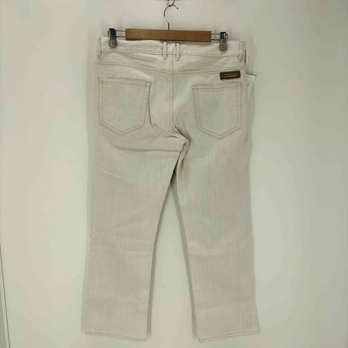 バーバリーロンドン BURBERRY LONDON ホワイトデニムパンツ メンズ US:34-35