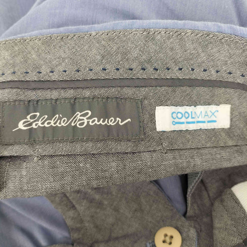 エディーバウアー Eddie Bauer FF CW STR PHD TR CX SAPPHIRE COOLMAX センタープレス スラックス パンツ メンズ 30×30