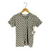 ローブドシャンブルコムデギャルソン robe de chambre COMME des GARCONS ドット柄 フロントジップ Tシャツ レディース