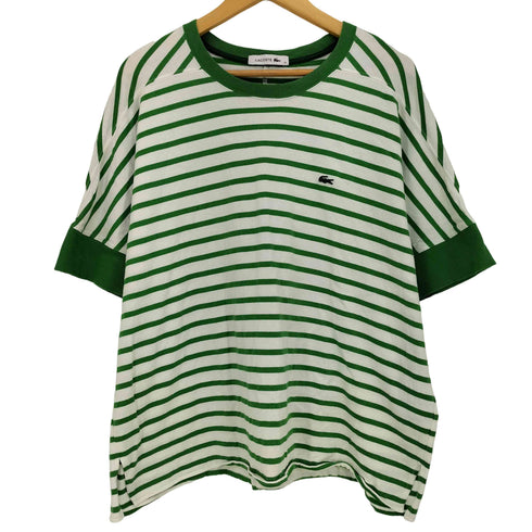 ラコステ LACOSTE ドルマンスリーブワイドボーダーTシャツ レディース 40