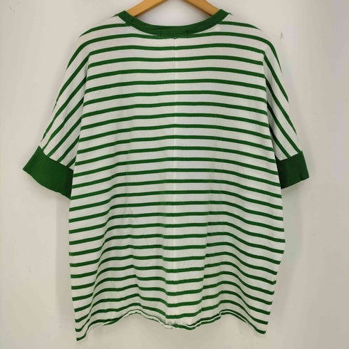 ラコステ LACOSTE ドルマンスリーブワイドボーダーTシャツ レディース 40