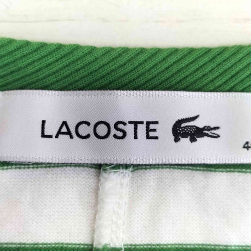 ラコステ LACOSTE ドルマンスリーブワイドボーダーTシャツ レディース 40
