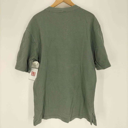 ランズエンド LANDS END 90S USA製 コットン 鹿の子 Tシャツ メンズ import:S