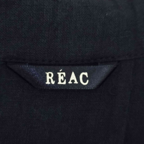 レアック REAC リネン100 スキッパーワンピース レディース JPN:2