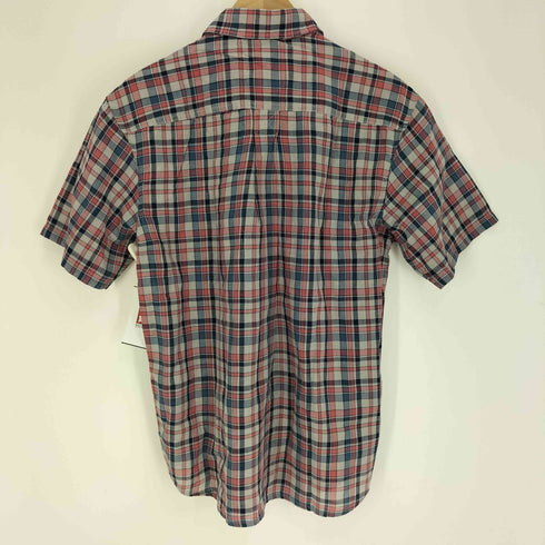 エディーバウアー Eddie Bauer SS TIDELANDS TEXTURE PATTERN BD SHIRT テクスチャー パターン S/S チェック シャツ メンズ import:S