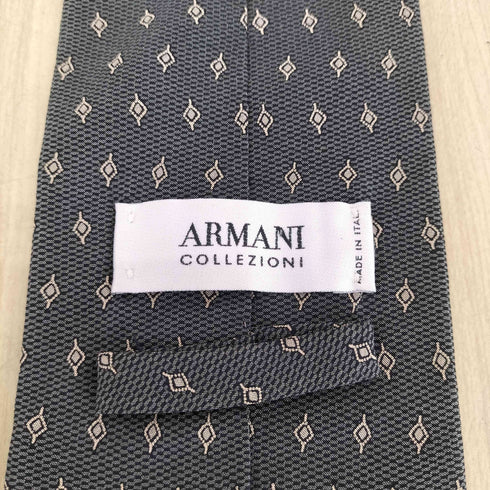 アルマーニコレツィオーニ ARMANI COLLEZIONI 総柄ネクタイ MADE IN ITALY メンズ