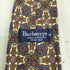 バーバリーズ BURBERRYS 総柄シルクネクタイ MADE IN ENGLAND メンズ