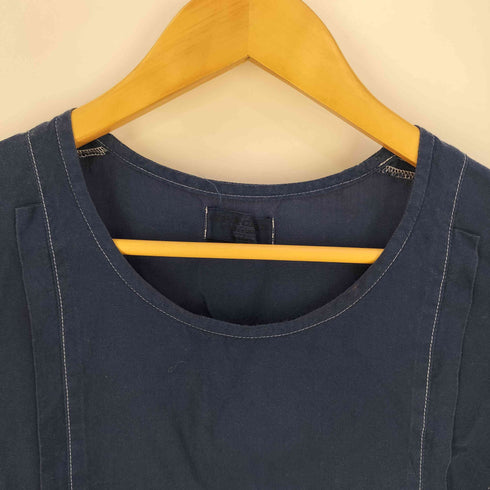 ローブドシャンブルコムデギャルソン robe de chambre COMME des GARCONS レーヨン フロントタック クルーネックTシャツ レディース