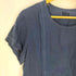 ローブドシャンブルコムデギャルソン robe de chambre COMME des GARCONS レーヨン フロントタック クルーネックTシャツ レディース
