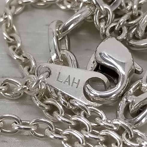 L.A.H 925刻印 ANCHOR チェーンネックレス レディース