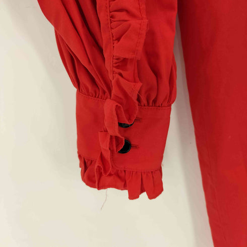 エンフォルド ENFOLD 21SS フリルデザイン 変形 L/S ブラウス レディース