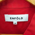 エンフォルド ENFOLD 21SS フリルデザイン 変形 L/S ブラウス レディース