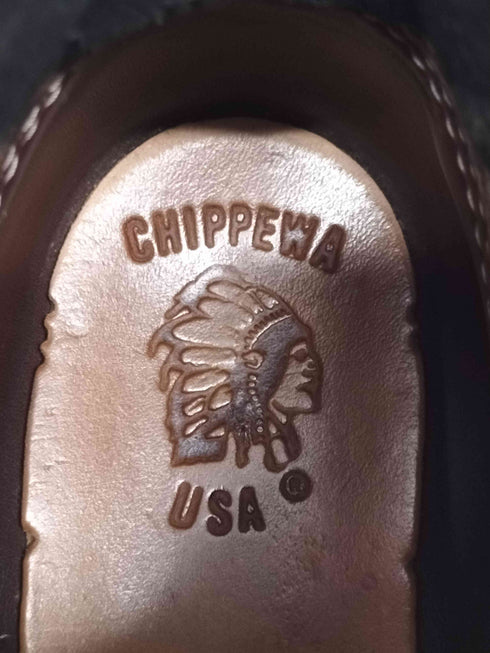 チペワ CHIPPEWA レースアップワークブーツ メンズ US:9D