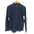 ジョンローレンスサリバン JOHN LAWRENCE SULLIVAN RIGID DENIM BUTTON DOWN SHIRT メンズ FR:38