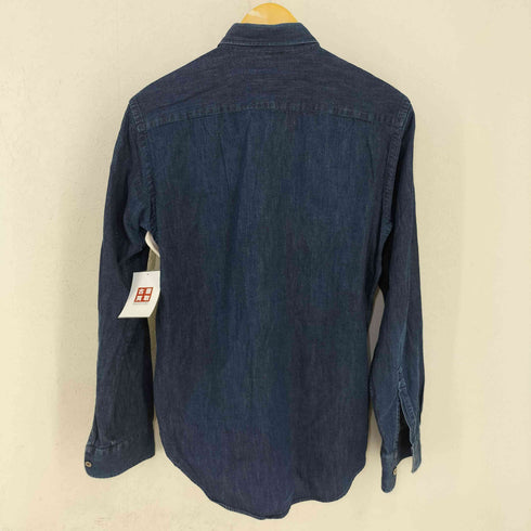 ジョンローレンスサリバン JOHN LAWRENCE SULLIVAN RIGID DENIM BUTTON DOWN SHIRT メンズ FR:38