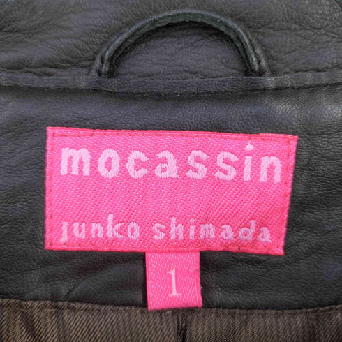ジュンコシマダ JUNKO SHIMADA MOCASSIN レザージャケット レディース JPN:1
