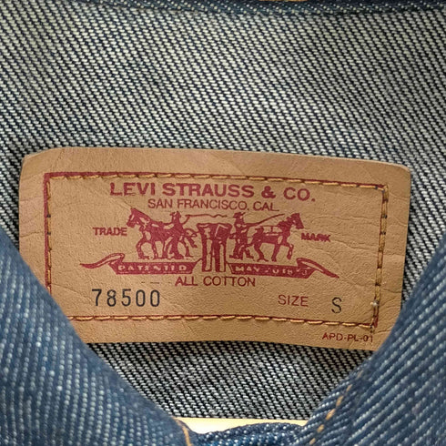 リーバイス Levis 00s 78500 デニムジャケット メンズ import:S
