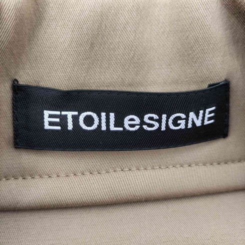 ETOILeSIGNE 刺繍デザインナイロン混カバーオール レディース FREE