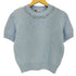 ザラ ZARA ビーズラインストーンニット コットン100 レディース import:M