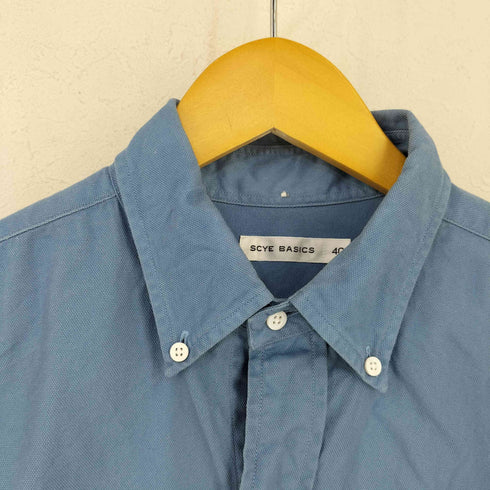 サイベーシックス SCYE BASICS スーピマオックスフォードBDシャツ メンズ FR:40