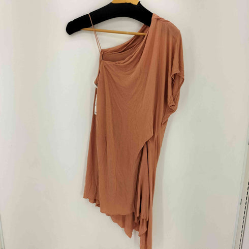 ヘルムートラング HELMUT LANG アシンメトリー ジャージー ドレス レディース P