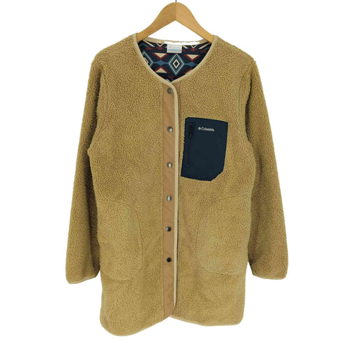 コロンビア Columbia CHICAGO AVENUE FLEECE JACKET シカゴ アベニュー フリース ジャケット 裏地 ネイティブ柄 レディース import:L