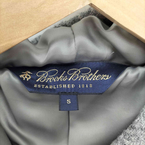 ブルックスブラザーズ BROOKS BROTHERS Luxury Fabric MOON ダイヤ キルティング ウール フーデッド コート レディース import:S
