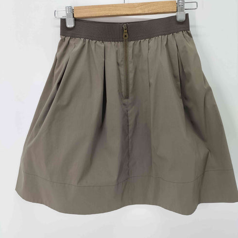 バーバリーブルーレーベル BURBERRY BLUE LABEL バックジップミニスカート レディース EUR:38