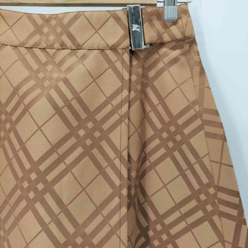 バーバリーブルーレーベル BURBERRY BLUE LABEL チェックラップスカート レディース EUR:38