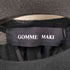 ゴム gomme MAKI アシンメトリー ドットワンピース レディース